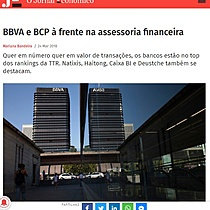 BBVA e BCP  frente na assessoria financeira